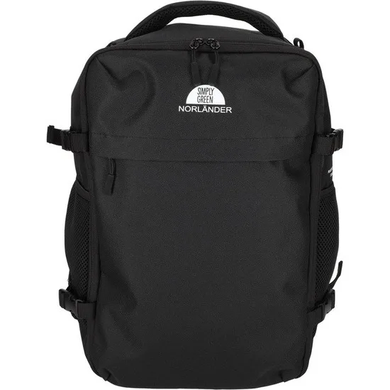 Norlander Dull PU Rolltop Rugtas - Rugzak - Zwart - 20L - 15,4 inch laptopvak