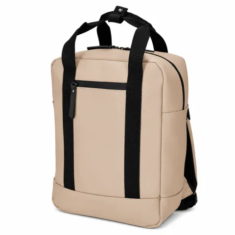 NORLÄNDER Dull PU Rugtas - Taupe - 20L - 31 x 15 x 45 cm