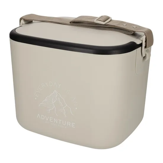 Norländer Koelbox - 36 x 28 x 28 cm - 14 liter - Taupe