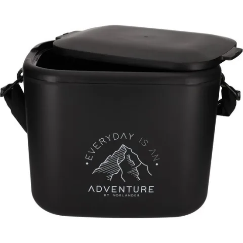 NORLÄNDER Koelbox Adventure - 36 x 28 x 28 cm - Zwart - 14L