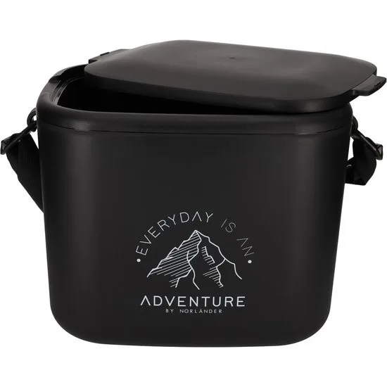 NORLÄNDER Koelbox Adventure - 36 x 28 x 28 cm - Zwart - 14L