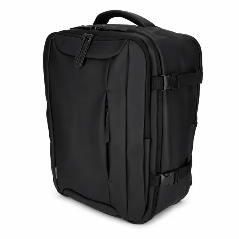 Norländer Underseater - Reistas - 20 Liter - Vegan Leer - Laptopvak 15,6 inch - Trolleyband