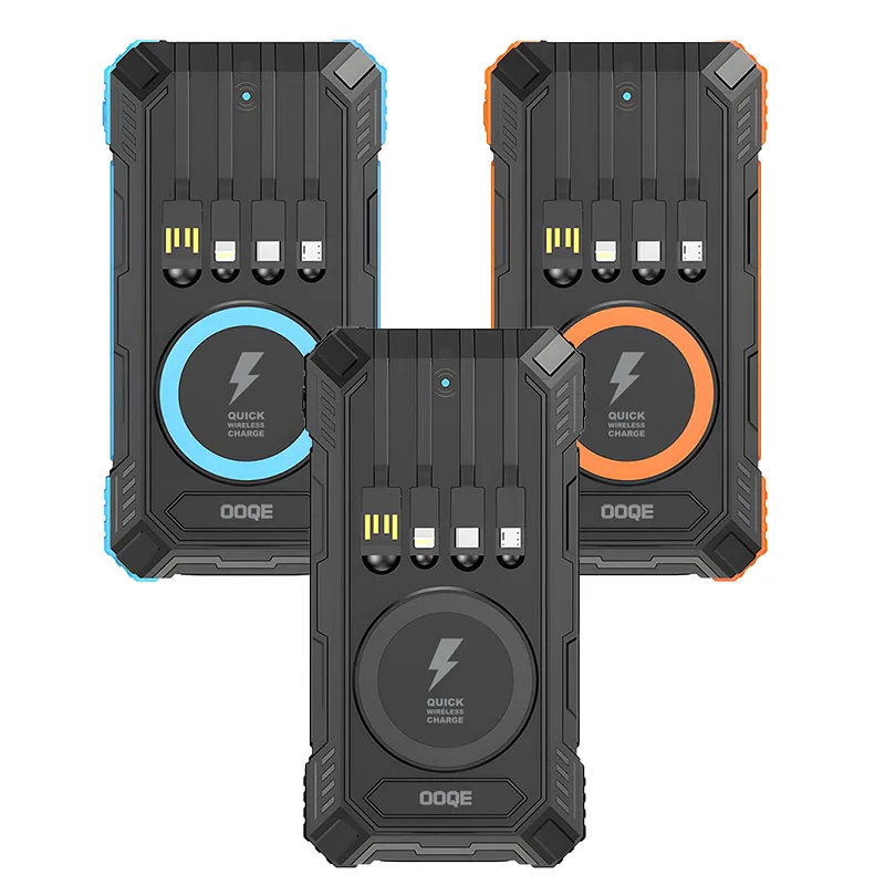 OOQE MultiCharge 4 Alles-in-één (Nood)Powerbank