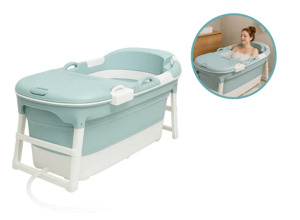 Parcura XL Opvouwbaar Zitbad - 220 L - 138 x 63 x 22 cm