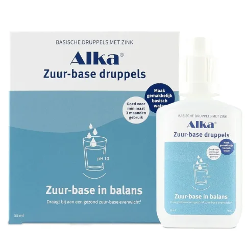 PH druppels voor basisch water - 55 ml