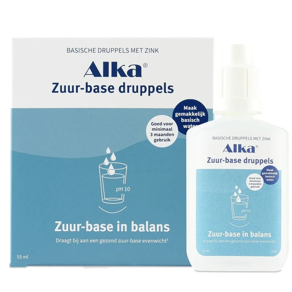 PH druppels voor basisch water - 55 ml