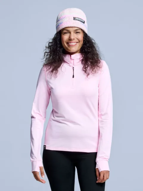 Poederbaas Midlayer Pully Dames Four Seasons Lightweight 2.0 Powder Rose-M