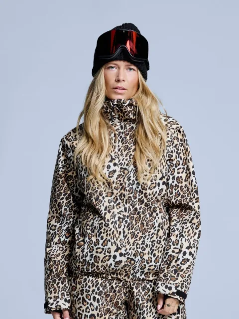 Poederbaas Ski-jas Dames Arty 2L Insulated Panterprint-M