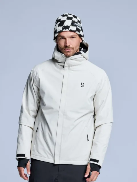 Poederbaas Ski-jas Heren Arctic 2L Insulated Stone-M