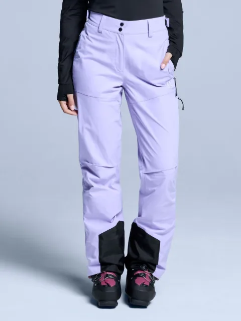 Poederbaas Skibroek Dames Freeride 3L Hardshell Lila-M