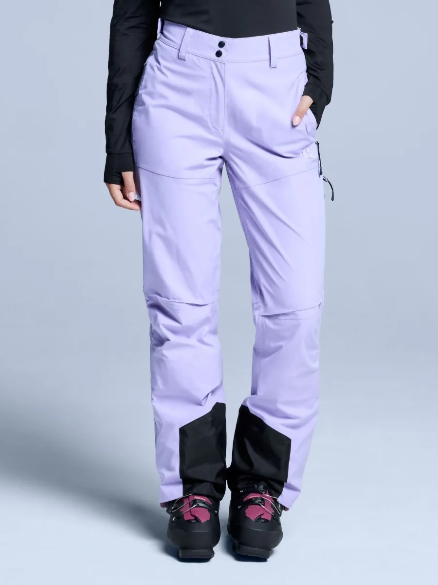 Poederbaas Skibroek Dames Freeride 3L Hardshell Lila-M