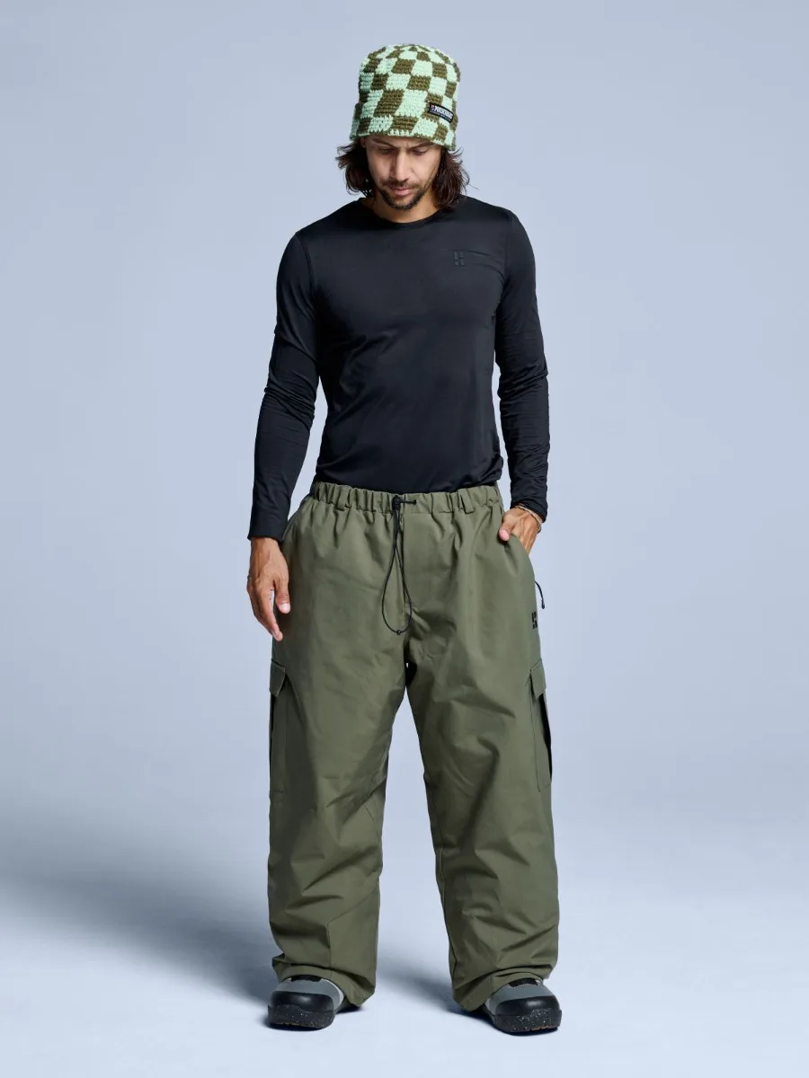 Poederbaas Skibroek Unisex Park Olive Green-XXL