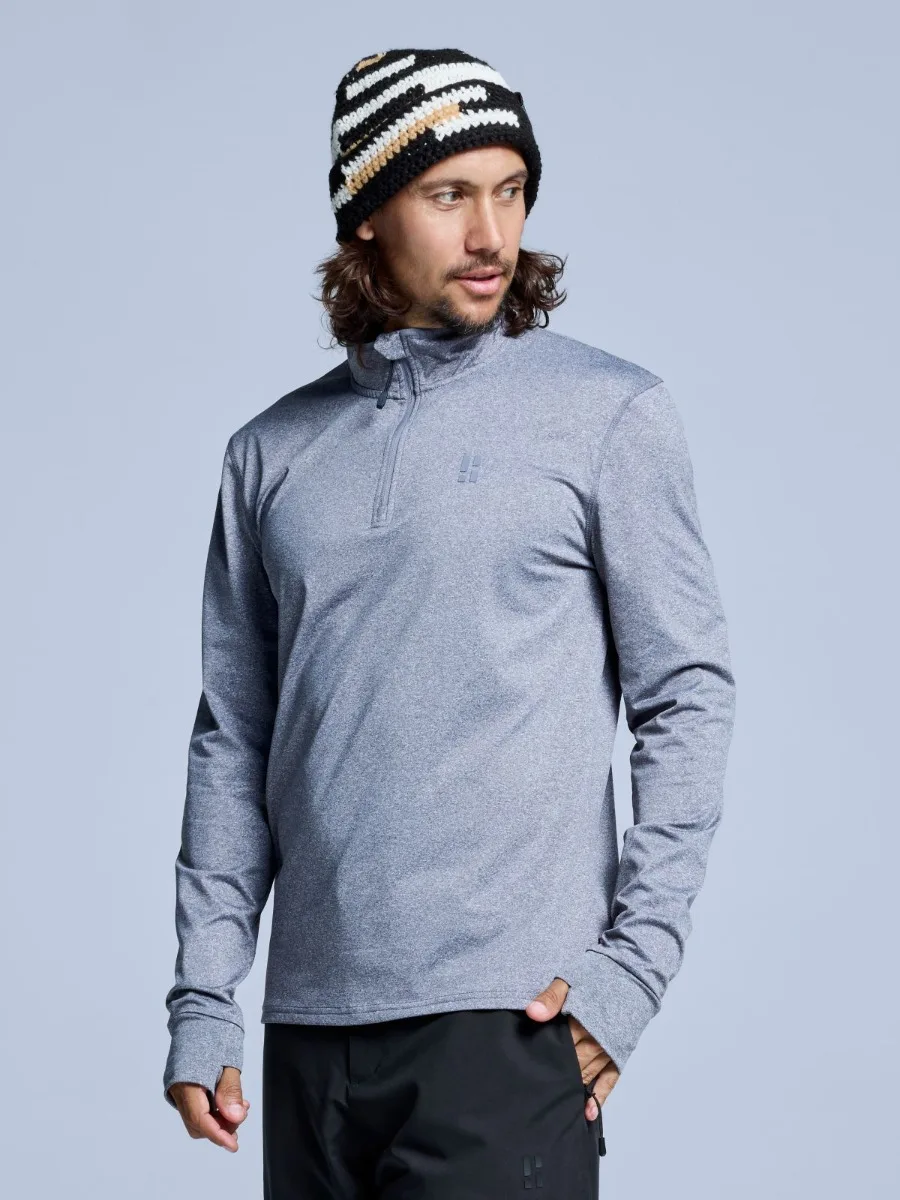 Poederbaas Skipully Heren Arctic 2.0 Grey Melange-L