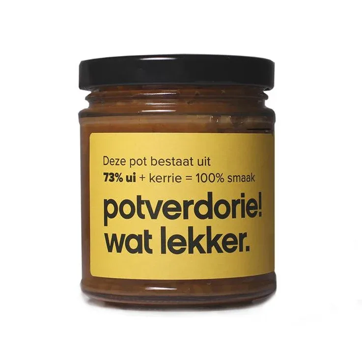 Potverdorie - uienchutney- 210 gr .