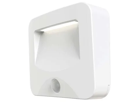 Profile LED Wandlamp - Met Bewegingsdetectie - Batterijgevoed - Wit