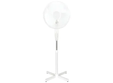 Profile Statiefventilator - 40 tot 100 cm hoog - 3 Snelheden - Met Afstandsbediening - Wit