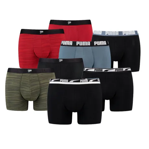 Puma boxershorts 8-Pack Verrassingspakket -L