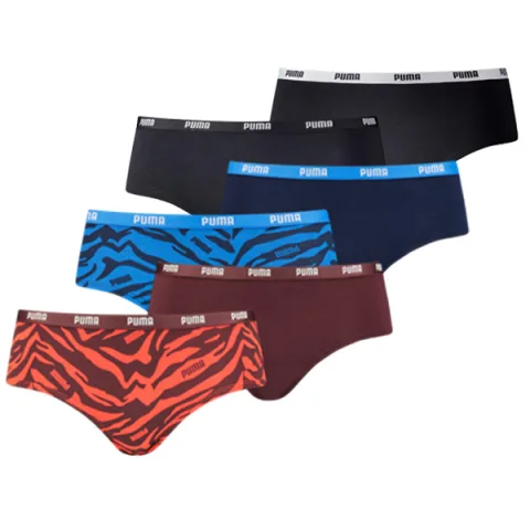 Puma Dames Hipsters Verrassingspakket 6-Pack -XS