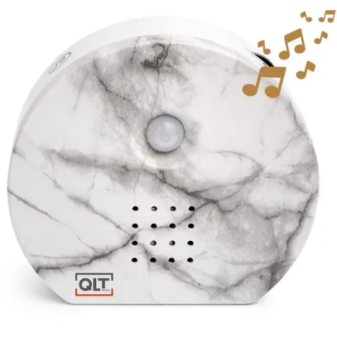 QLT Nature Geluidbox met Sensor - Vogel-, Zee- of Junglegeluiden - Marmer