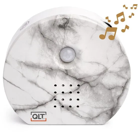 QLT Nature Geluidbox met Sensor - Vogel-, Zee- of Junglegeluiden - Marmer