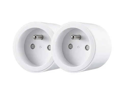 Qnect Slimme Wifi Stekker - Set van 2 - Wit