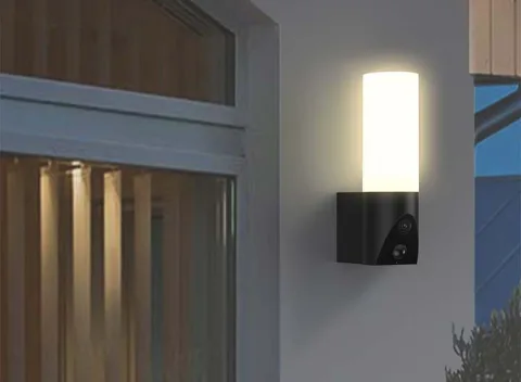Qnect Wifi Buitencamera met Verlichting - Bewegingsdetectie