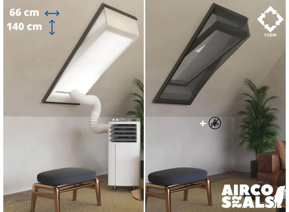 Raamafdichtingskit Mobiele Airco - Met Hor - 66 x 140 cm Velux FK08