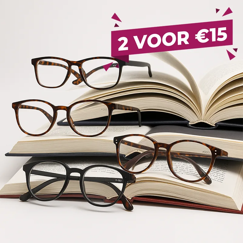 Reading By Red Leesbril in Verschillende Sterktes