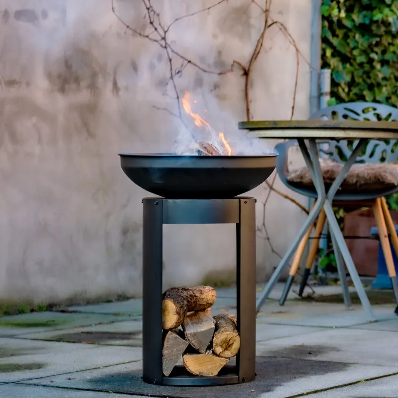 RedFire Vuurhaard met Houtopslag Arizona