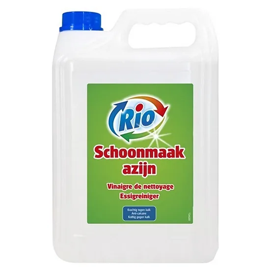 Rio Schoonmaakazijn 5 Liter - Krachtig en Veelzijdig Reinigen