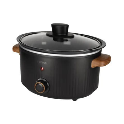 Røquet Slowcooker - 32 x 22 x 22 cm - 3 liter - Zwart