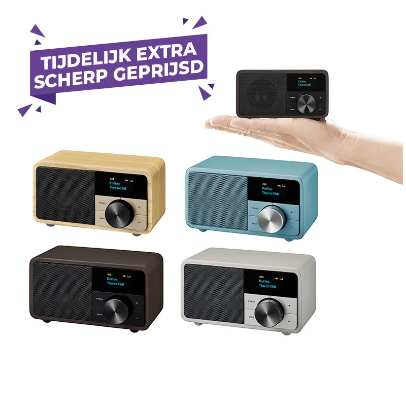 Sangean DDR-7 Draadloze DAB+/FM-Radio met Bluetooth