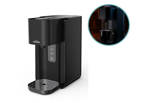 Schafer Heetwaterdispenser - 1,5L - 1850-2200W - Zwart