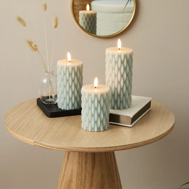 Set van 3 Lifa Living Luxe LED Kaarsen