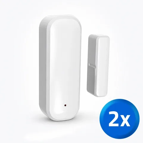 Slimme Zigbee deursensor - Set van 2
