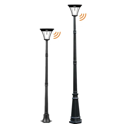 Solar buitenlamp london lantaarn hoog op zonne energie