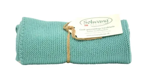 Solwang Design - keukendoek - aqua .