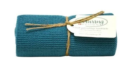 Solwang Design - keukendoek - azuurblauw .