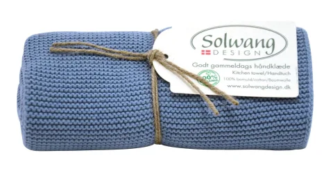 Solwang Design - keukendoek - rustic blue .