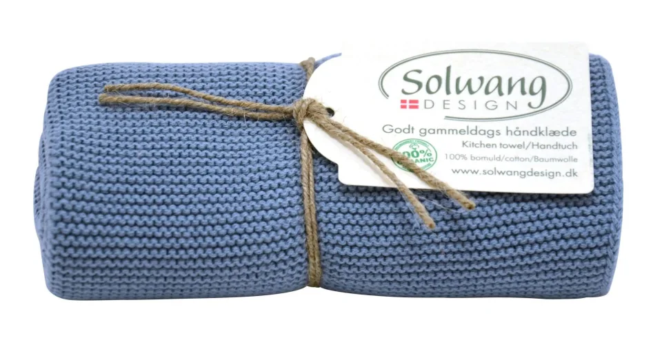 Solwang Design - keukendoek - rustic blue .
