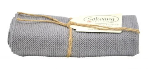 Solwang Design - keukendoek - Steel Grey .