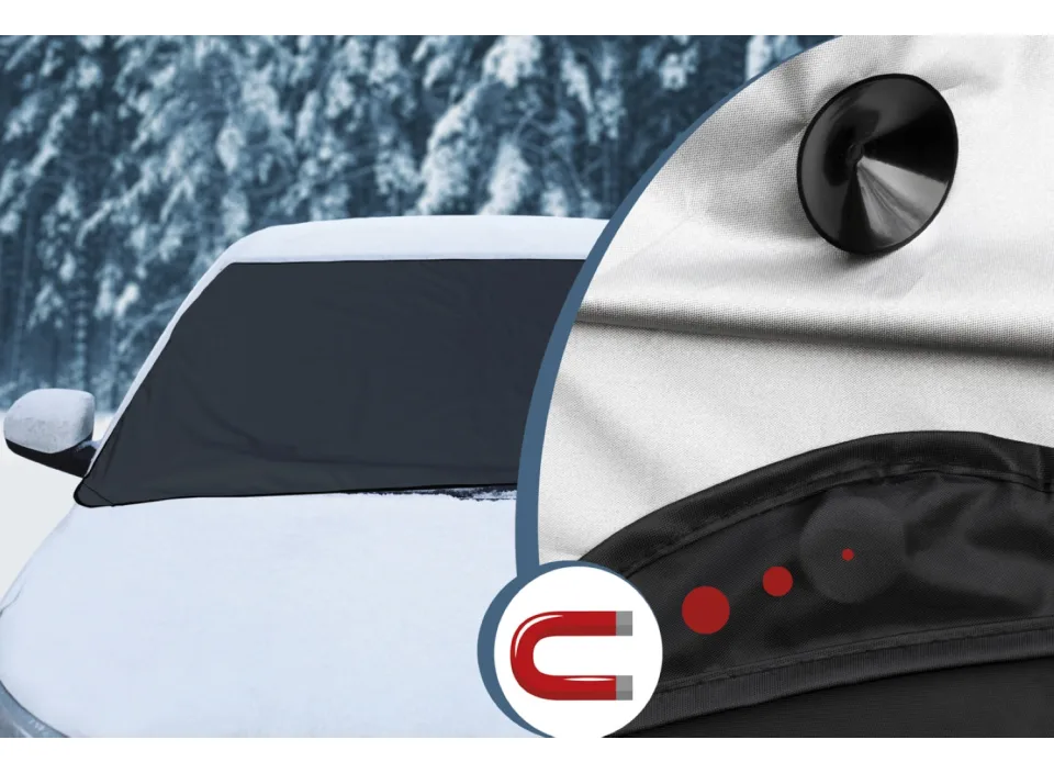 Technosmart Magnetische Voorruitbeschermer Auto - Anti-vries en Zonnescherm - 150 × 90 cm