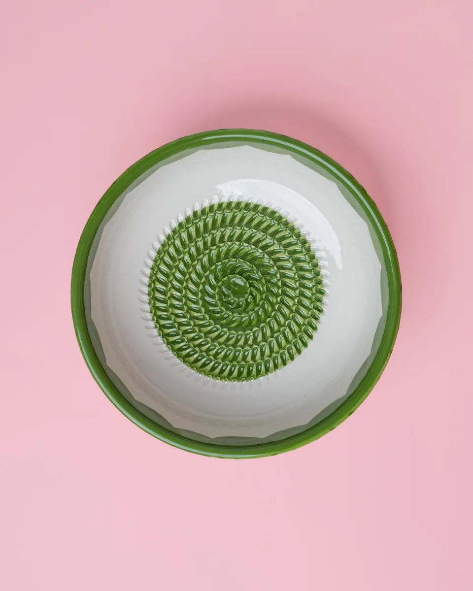 Tierra Cocida - keramisch raspbord Raíces - groen - 15 cm .