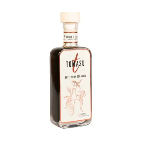 Tomasu - sweet spicy soy sauce - 100 ml. .