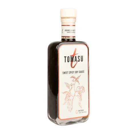 Tomasu - sweet spicy Soy Sauce - 200 ml .