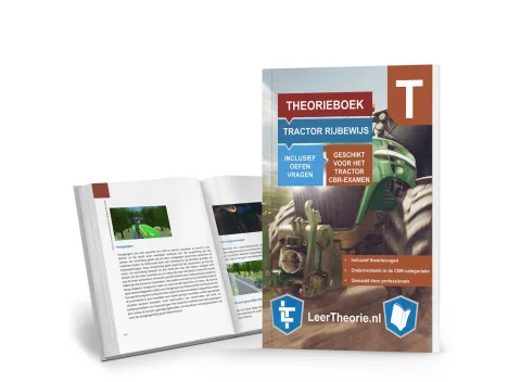 Tractor Theorieboek 2025 - Rijbewijs T - Trekker Theorie Leren & Oefenen Nederland