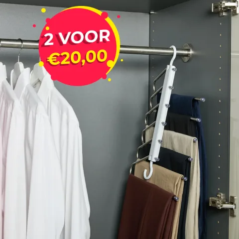 Umuzi Cleaning Ruimtebesparende Kledinghangers