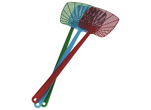 Vliegenmepper 3 Stuks 50 cm - Groen, Rood en Blauw