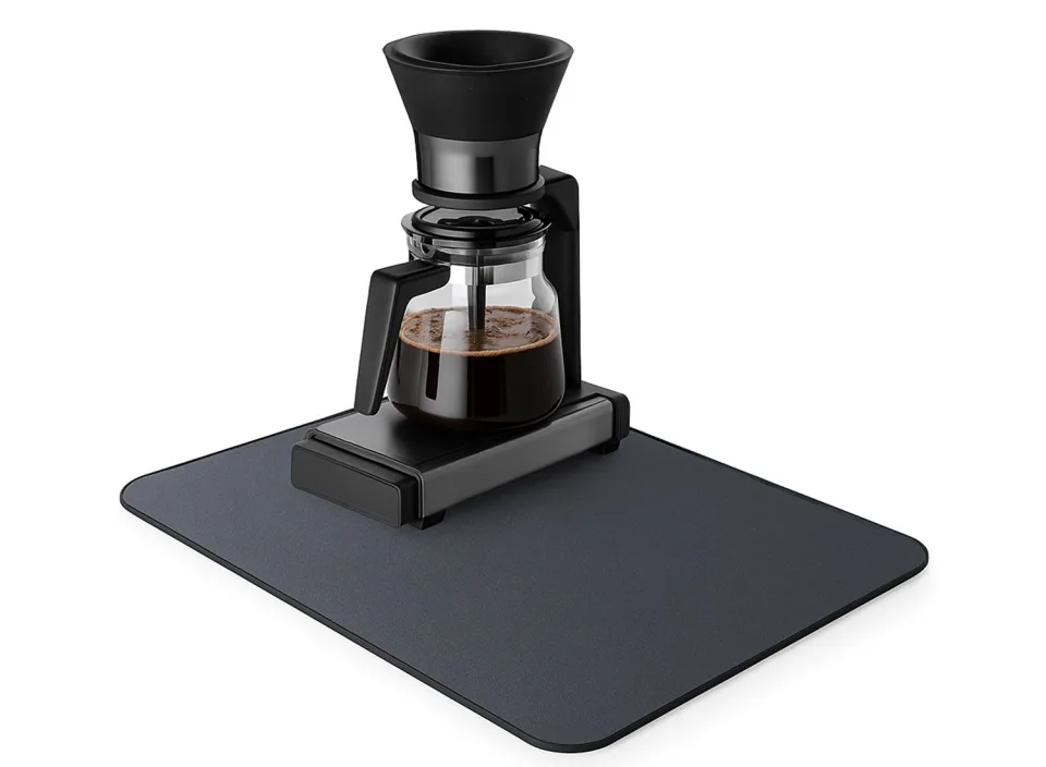 Xemm Koffie absorberende afdruipmat - 40x50 cm - tampermat koffiemat - keuken en thee accessoires