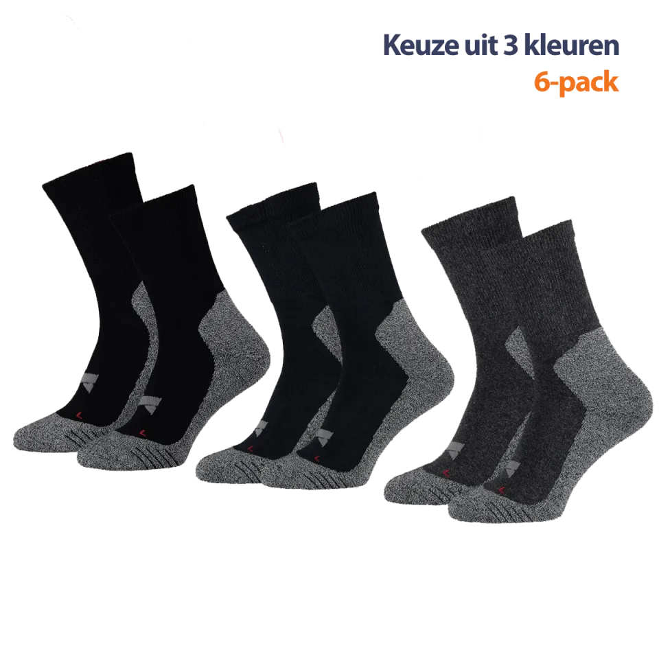 Xtreme Hiking Sokken 6-pack Multi Marine-42/45
